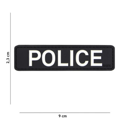 Embleem 3D PVC Police