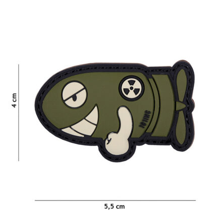 Embleem 3D PVC Funny torpedo