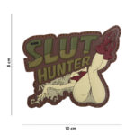 Embleem 3D PVC Slut Hunter, green