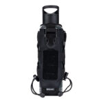 Molle reguleeritav pudeli pouch, must