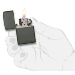 Zippo Matt roheline - Image 4