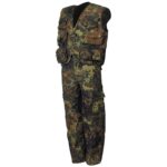 Laste komplekt, püksid ja vest, flecktarn, eemaldatavad püksisääred