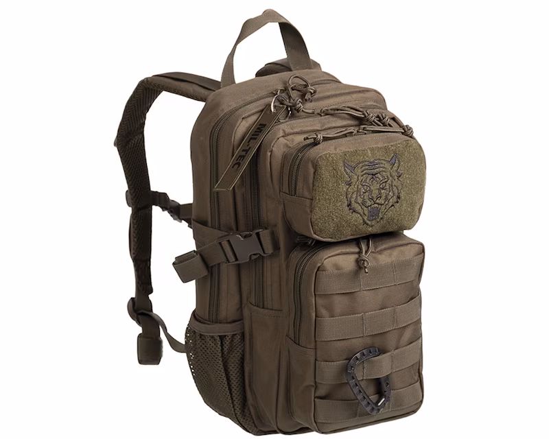 128588_Plecak-dzieciecy-Mil-Tec-Assault-14-l-Olive MIL-TEC US ASSAULT 14L LASTE SELJAKOTT olive – Bild 1