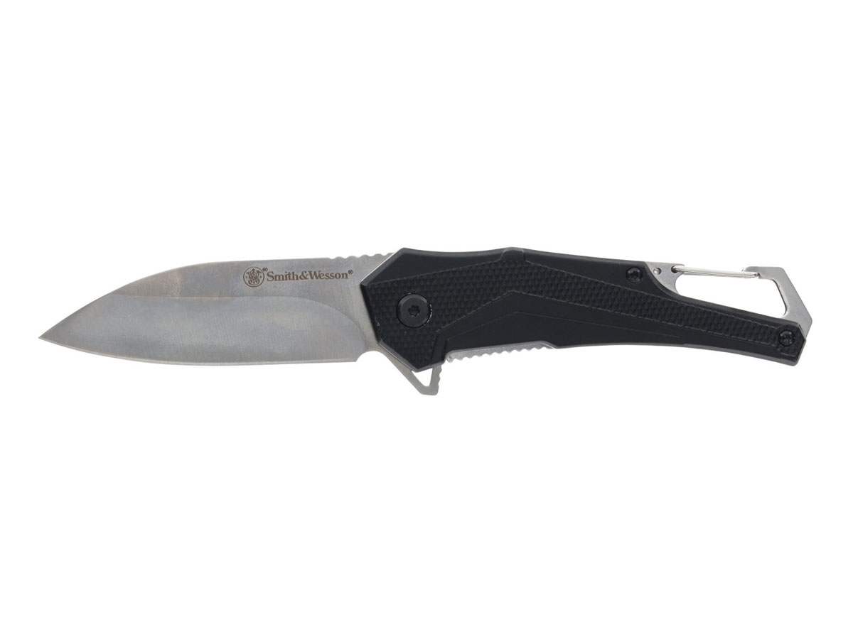 0120831_smith-wesson-folding-oasis-carabiner-knife-1208418 Smith & Wesson® kokkupandav nuga OASIS karabiiniga – Pilt 1