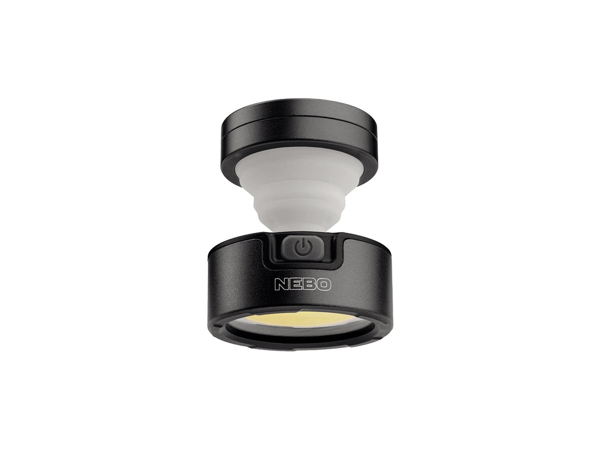 0124400_nebo-poppy-puck-lantern-ricaricabile-300-lumens-led-ltn-0014 NEBO POPPY PUCK latern Ricaricabile 300 luumenit – Pilt 1
