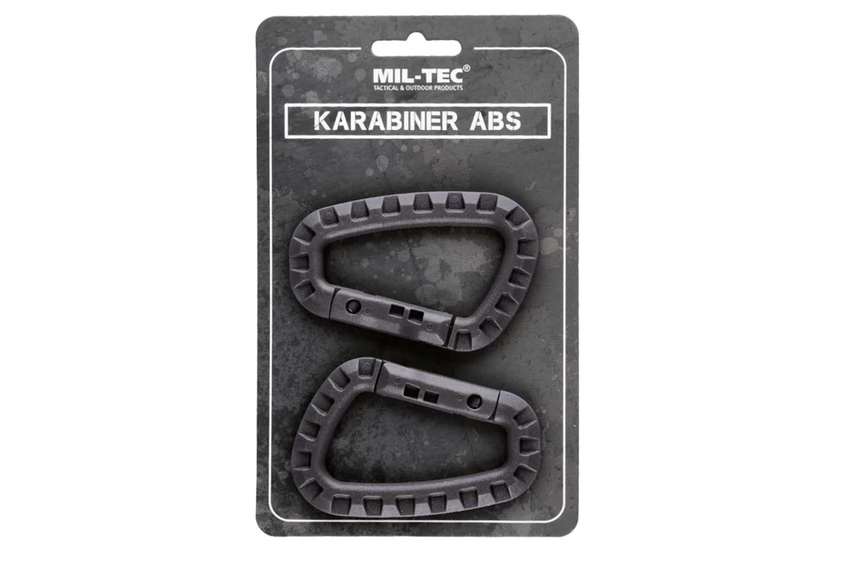 Karabiner-black MIL-TEC ABS karabin, must – Pilt 1