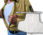 Ballistiline alussärk "Deep Cover" Mehleri ​​​​kaitsekihtidega NIJ-IIIA / SK-1