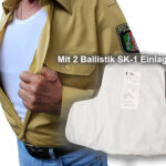 Ballistiline alussärk "Deep Cover" Mehleri ​​​​kaitsekihtidega NIJ-IIIA / SK-1