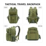 Tactical seljakott 45L, roheline – Pilt 5