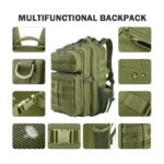 Tactical seljakott 45L, roheline – Pilt 7
